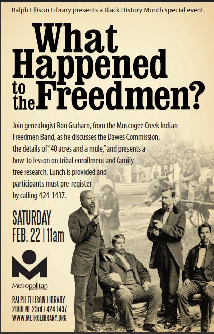 Ralph Ellison Library presents a Black History Month special event.