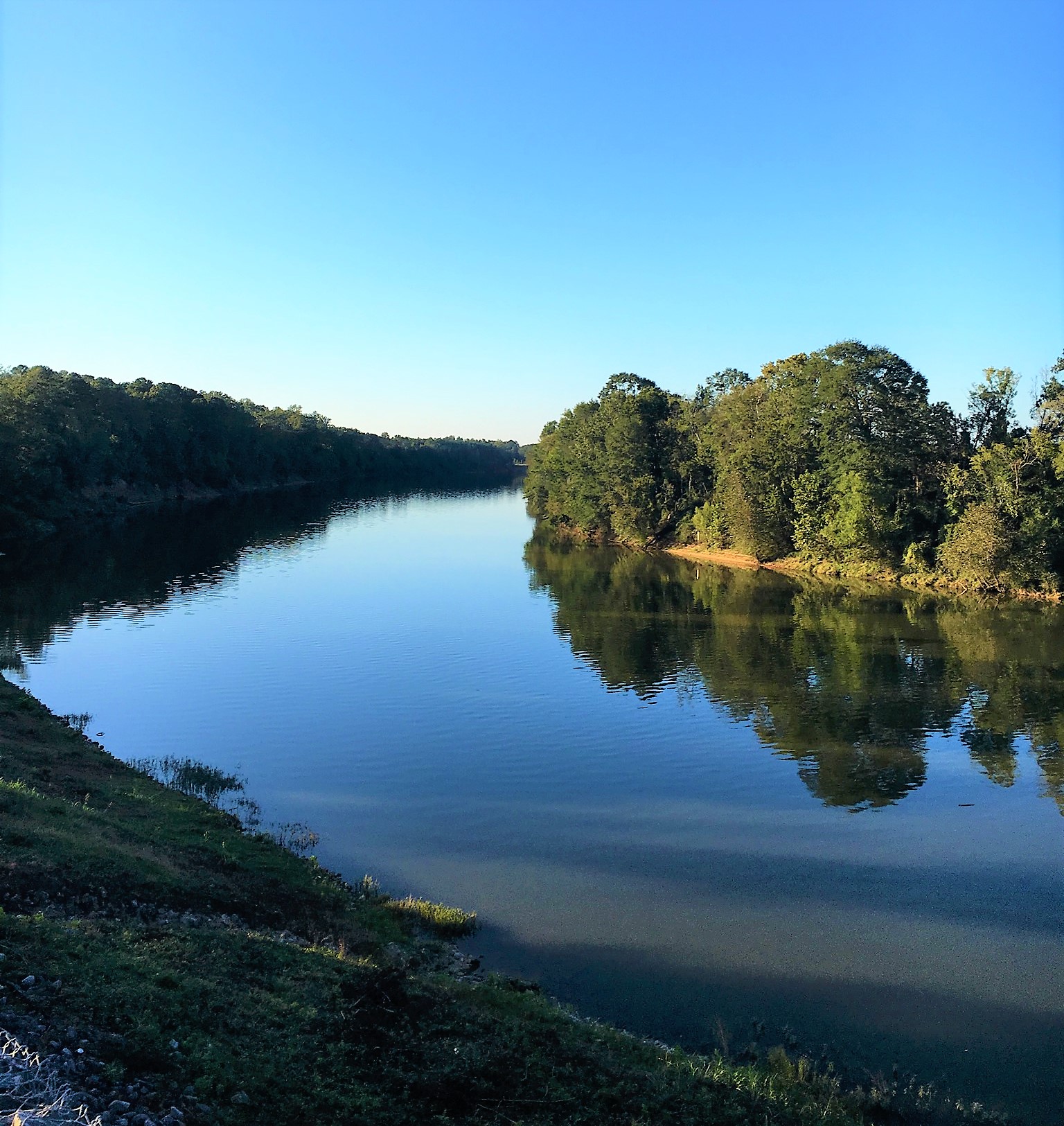 Black Warrior River, Moundville, Alabama.