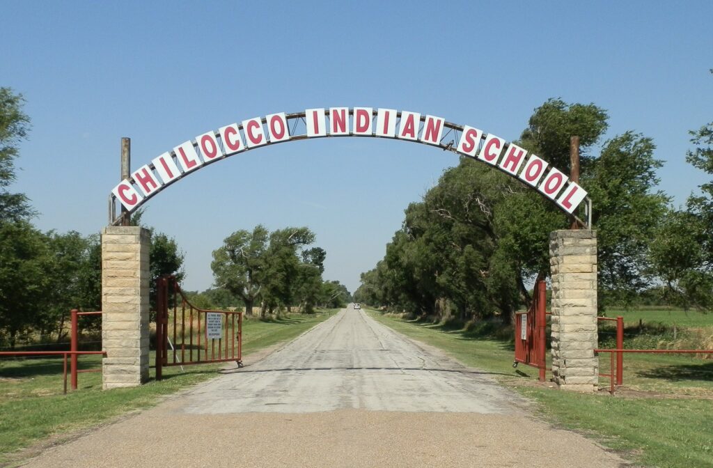 The Arch at Chilocco Indian School, June 9, 2012