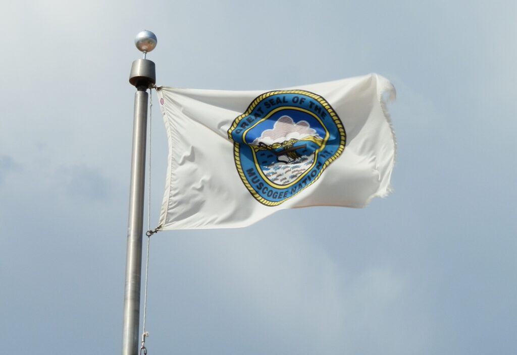 Mound Auditorium Flag